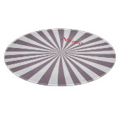 抽象芸術スターバストサンダー_コーブ カッティングボード (角)