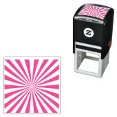 抽象芸術スターバストサンダー_コーブ セルフインキングスタンプ (インサイチュ)