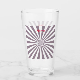 抽象芸術スターバストサンダー_コーブ タンブラーグラス