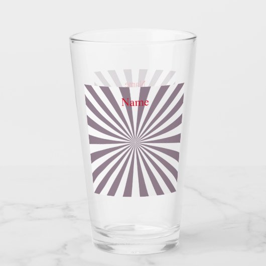 抽象芸術スターバストサンダー_コーブ タンブラーグラス (正面)