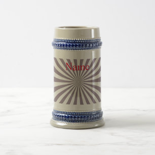 抽象芸術スターバストサンダー_コーブ ビールジョッキ
