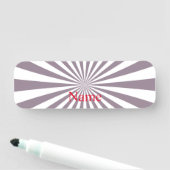 抽象芸術スターバストサンダー_コーブ 名札 (インサイチュ)