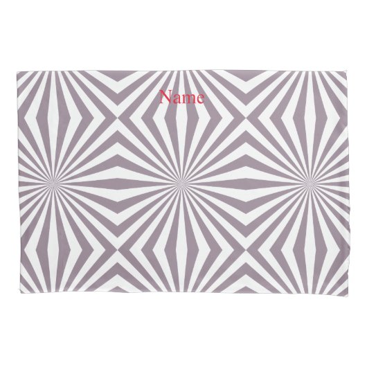 抽象芸術スターバストサンダー_コーブ 枕カバー (正面)