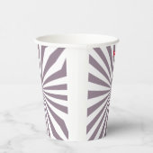 抽象芸術スターバストサンダー_コーブ 紙コップ (右)