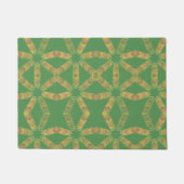 抽象芸術スターバストドアマット ドアマット (正面)