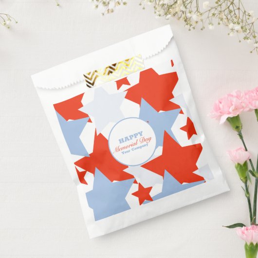 抽象芸術スターメモリアルデーイベントパーティー フェイバーバッグ (封をした状態)