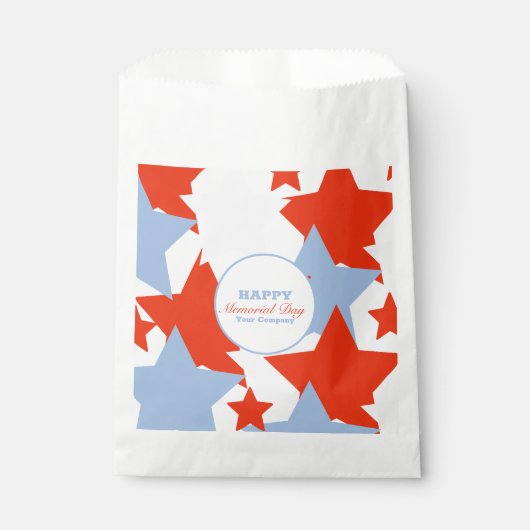 抽象芸術スターメモリアルデーイベントパーティー フェイバーバッグ (正面)