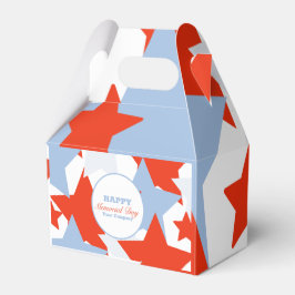 抽象芸術スターメモリアルデーイベントパーティー フェイバーボックス