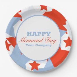 抽象芸術スターメモリアルデーイベントパーティー ペーパープレート