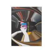 抽象芸術スチルライフティーマグオフィス文房文房芸術 ノートパッド (回転)