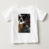 抽象芸術スチルライフティーマグオフィス文房文房芸術 ベビーTシャツ (正面)