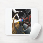 抽象芸術スチルライフティーマグオフィス文房文房芸術 マウスパッド (マウス)