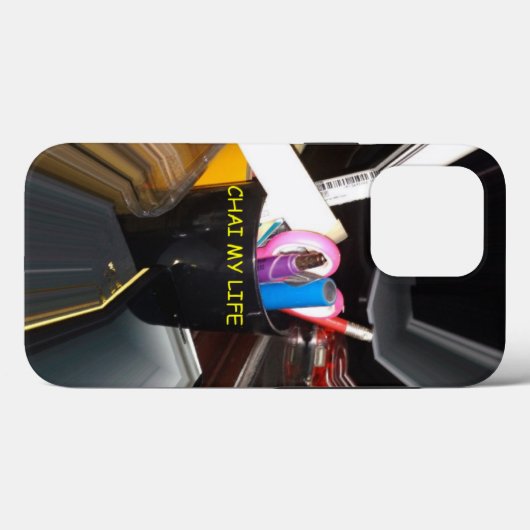 抽象芸術スチルライフティーマグオフィス文房文房芸術 Case-Mate iPhoneケース (裏面 (横))