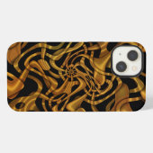 抽象芸術スチームパンク iPhoneケース (裏面横)