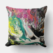 抽象芸術ステートメントピース装飾用クッション クッション (正面)