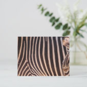 抽象芸術ストライプはがき ポストカード (スタンド正面)