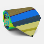 抽象芸術ストライプカラフル ネクタイ (ロール)