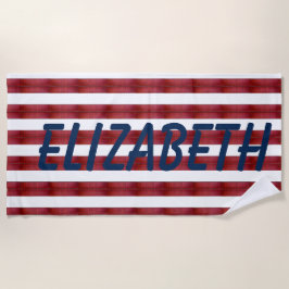 抽象芸術ストライプビーチタオル ビーチタオル