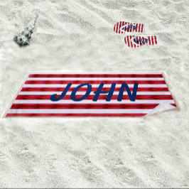 抽象芸術ストライプビーチタオル ビーチタオル