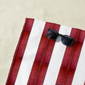 抽象芸術ストライプビーチタオル ビーチタオル (インサイチュ)