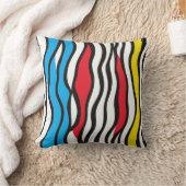 抽象芸術ストライプ枕 クッション (ブランケット)