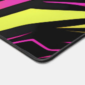 抽象芸術ストライプ デスクマット (コーナー)