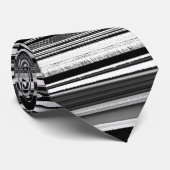 抽象芸術ストライプ ネクタイ (ロール)