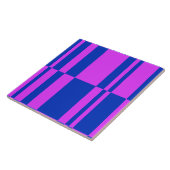 抽象芸術ストライプ（大規模） タイル (側面)