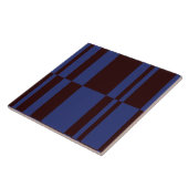 抽象芸術ストライプ（大規模） タイル (側面)