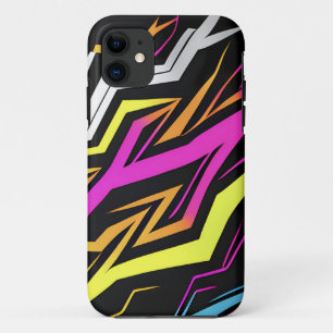 抽象芸術ストライプ iPhone 11 ケース