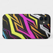 抽象芸術ストライプ Case-Mate iPhoneケース (裏面(横))