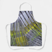 抽象芸術ストリップ幾何装飾 エプロン (正面)