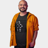 抽象芸術ストリートウェアメープルボードゲーマー Tシャツ