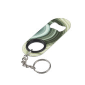 抽象芸術ストーンスワール名前をカスタムする キーホルダー栓抜き (裏面アングル)