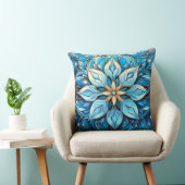 抽象芸術スノーフレーク装飾用クッション クッション (椅子)