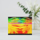 抽象芸術スパイダーハガキ ポストカード (スタンド正面)