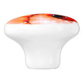 抽象芸術スパイラルカラフルフラクタル セラミックノブ (側面)