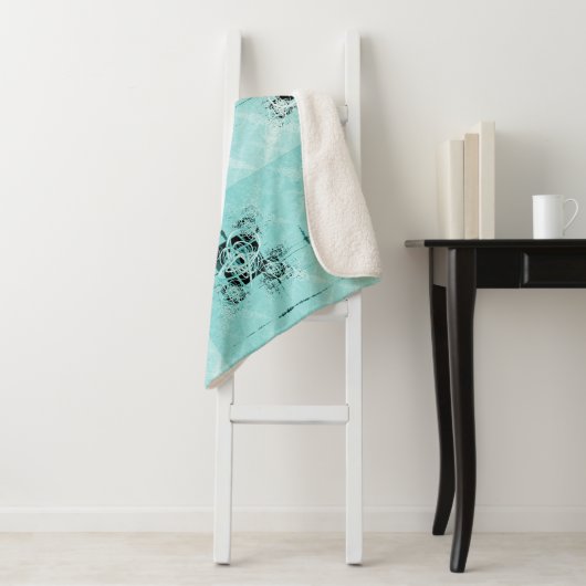 抽象芸術スパイラルディライトシェルパブランケット シェルパブランケット (インサイチュ)