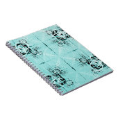 抽象芸術スパイラルディライトスパイラルノート ノートブック (右側)