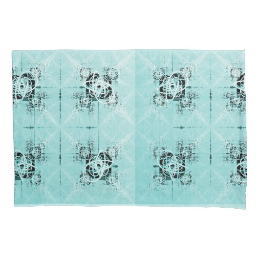 抽象芸術スパイラルディライトピラロケース 枕カバー (正面)