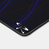 抽象芸術スパイラルデザインマウスパッドデスクマット デスクマット (コーナー)