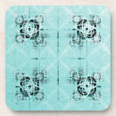 抽象芸術スパイラルデライトコースター コースター (正面)