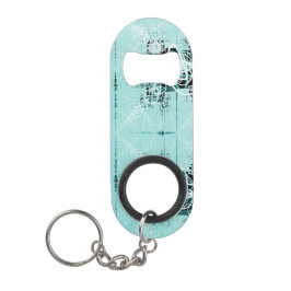 抽象芸術スパイラルデライトボトルオープナー キーホルダー栓抜き