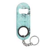 抽象芸術スパイラルデライトボトルオープナー キーホルダー栓抜き (裏面)