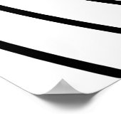 抽象芸術スパイラルパターン神の指 ポスター (角)