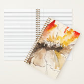 抽象芸術スパイラル手帳 ノートブック (内側)