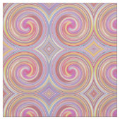 抽象芸術スパイラル旋回パターン#8 ファブリック (見本)