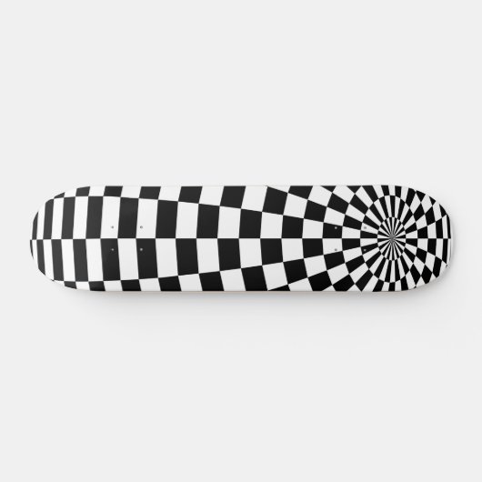抽象芸術スフィアライド – アート・イン・モーション スケートボード (横)