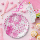 抽象芸術スプレー絵を描 ペーパープレート (パーティー)