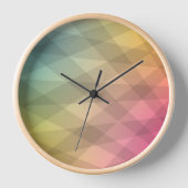 抽象芸術スペクトルクロック 壁時計 (正面)